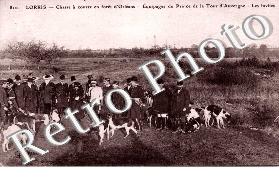 Chasse a Cour en foret d&#039;Orleans  Equipages du Prince de la Tour d&#039;Auvergne