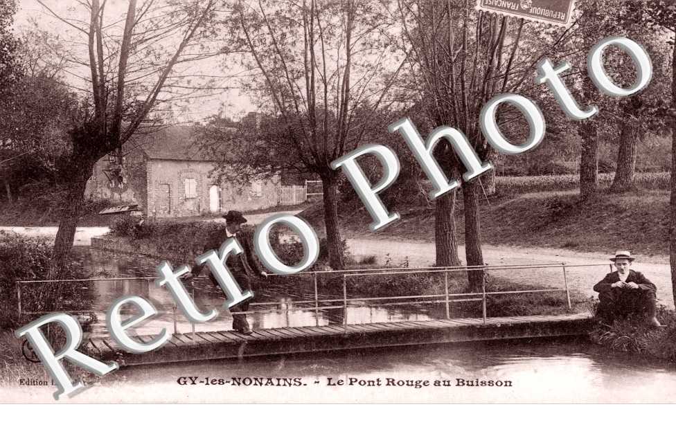 le pont rouge au buisson