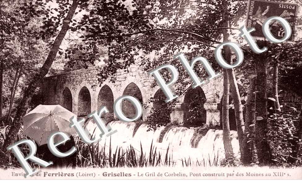 le Gril de Corbelin, pont construit par des moines au XIIIe siecle