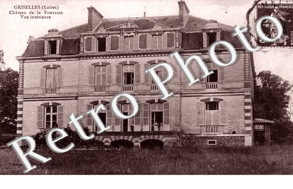 le chateau de la Fontaine, vue interieure