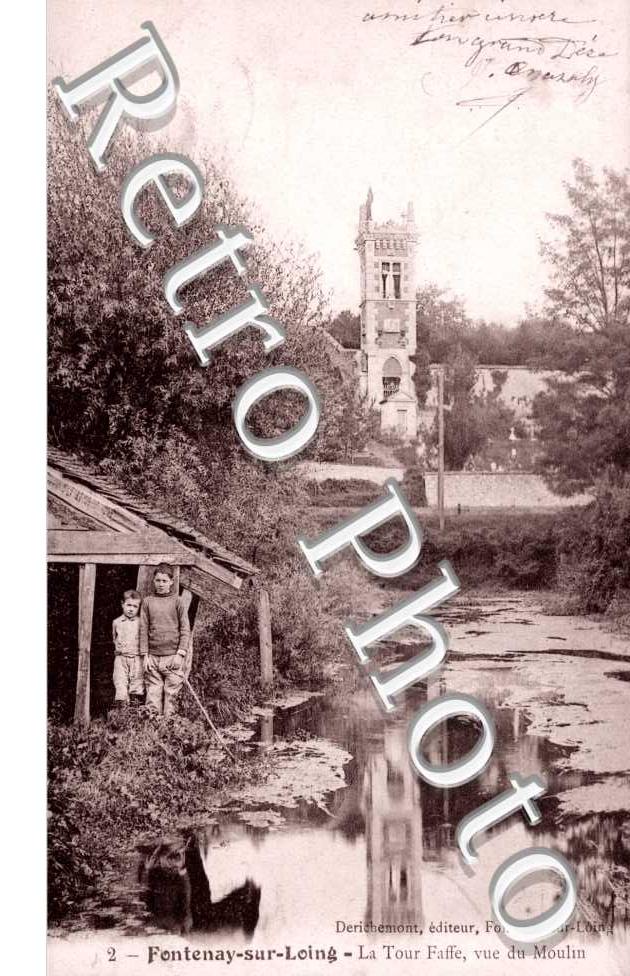 La Tour Faffe, Vue du Moulin