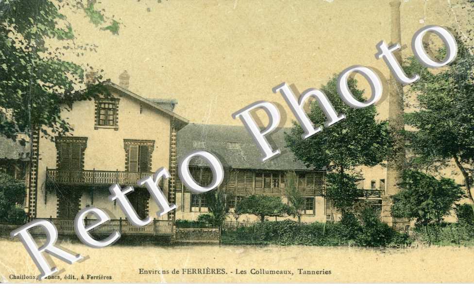 les Collumeaux, tanneries (couleur)