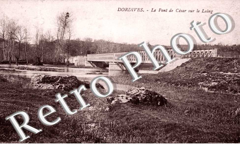 le pont de Cesar sur le Loing