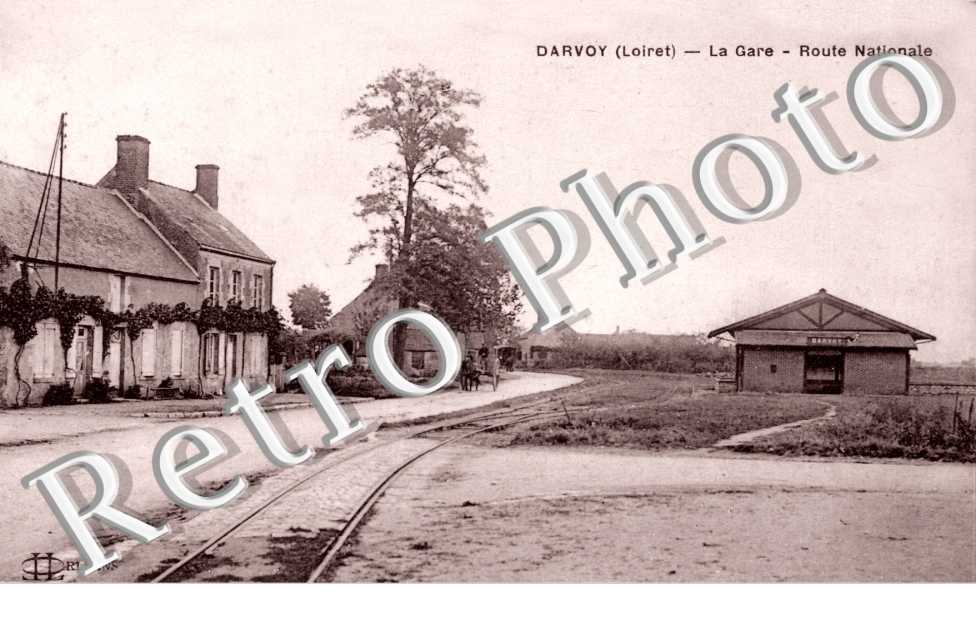 la gare, route nationale