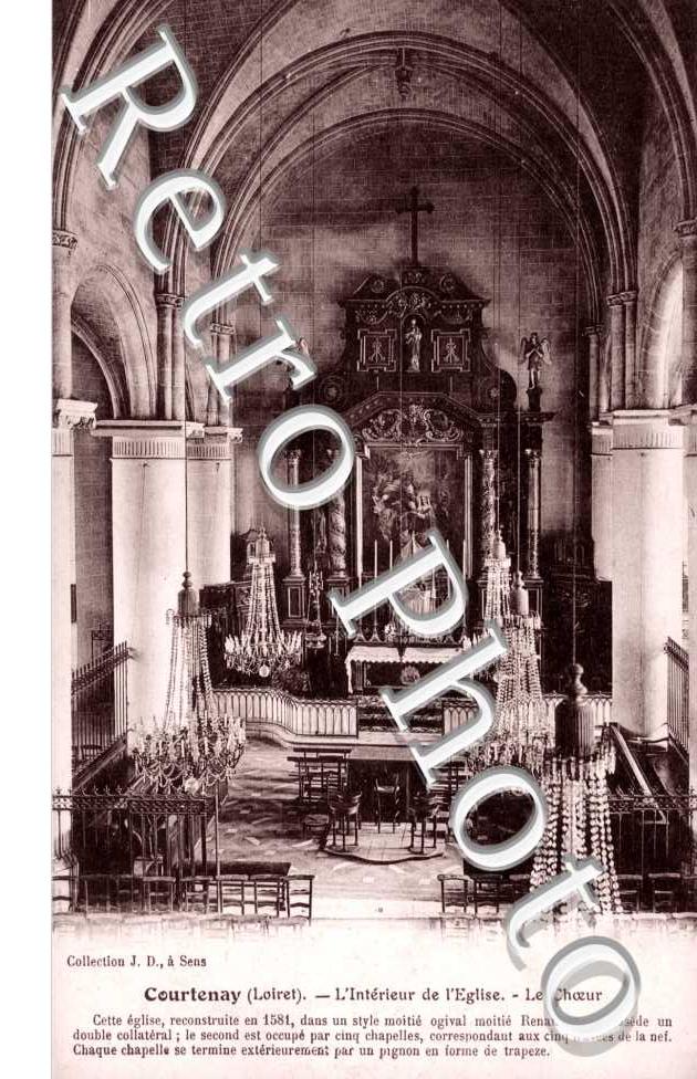 Interieur de l&#039;Eglise, le Choeur