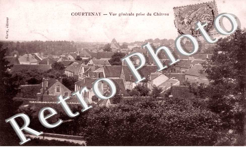 Vue generale prise du Chateau