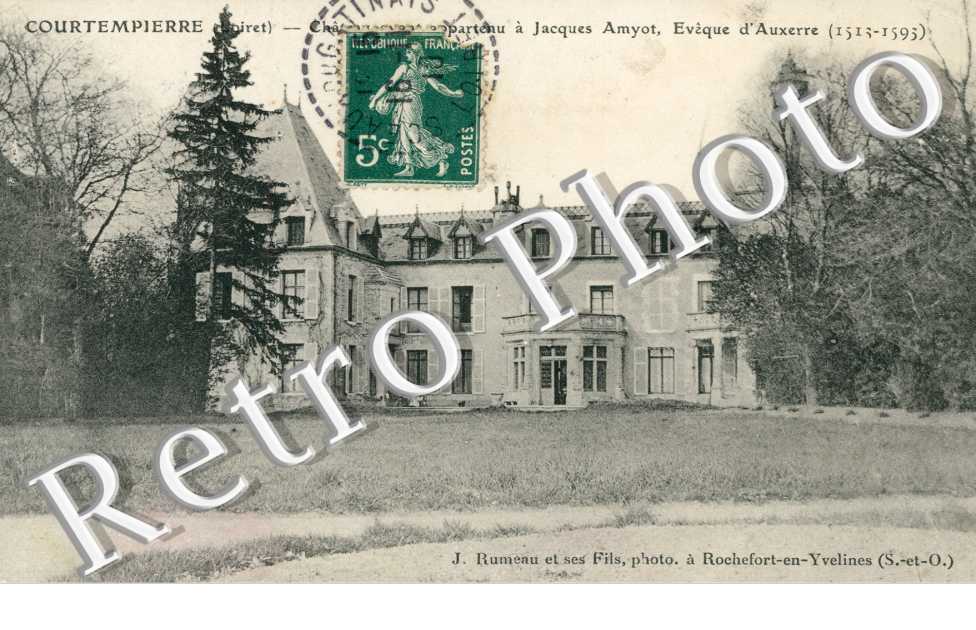Chateau ayant appartenu a Jacques Amyot, Eveque d&#039;Auxerre
