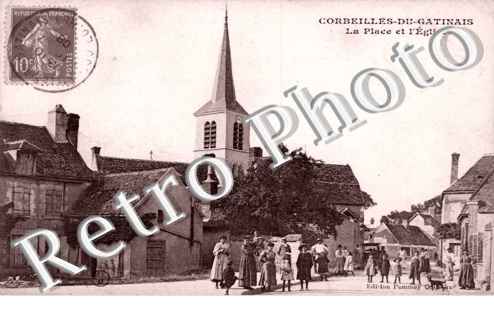 la place et l&#039;eglise