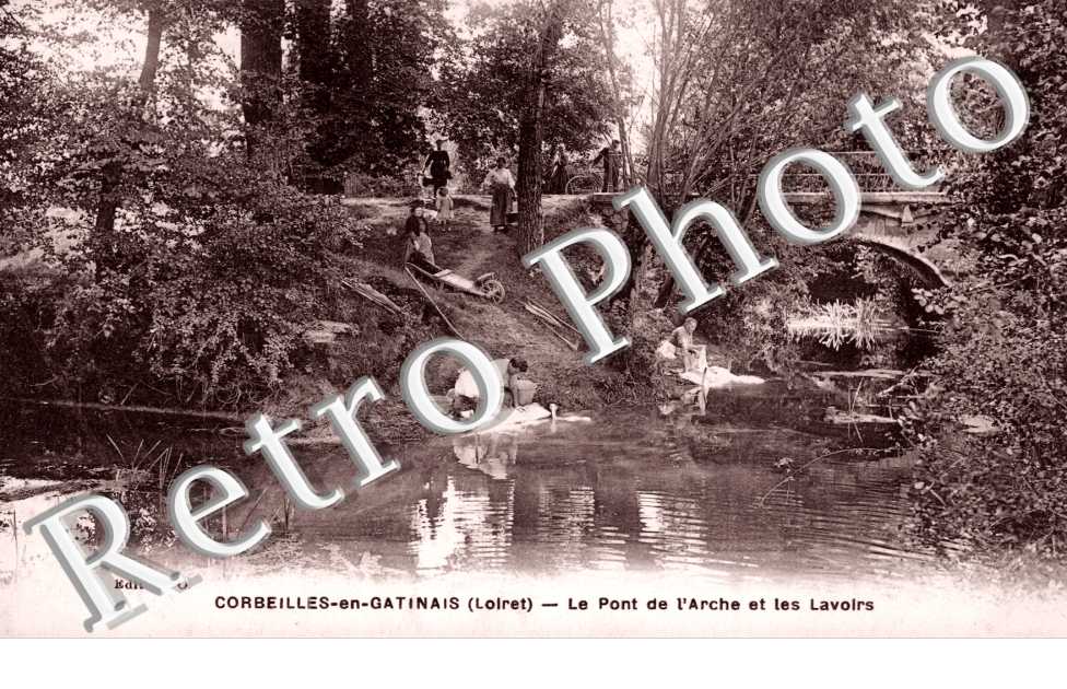 le pont de l&#039;Arche et les lavoirs