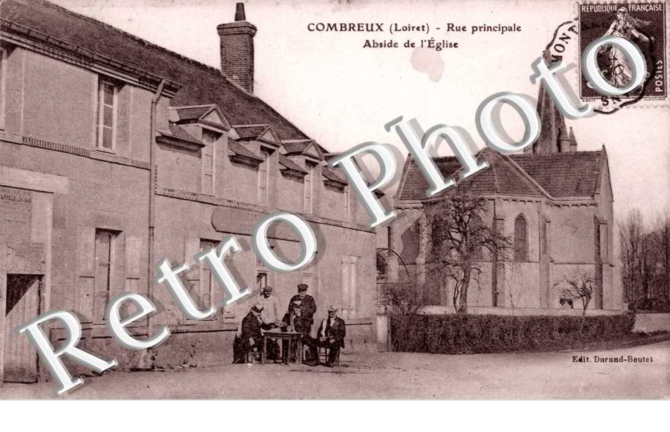 rue principale, abside de l&#039;eglise