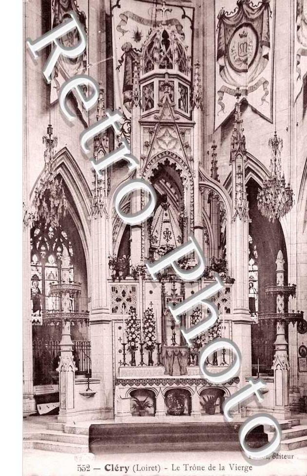La basilique - Le Trone de la Vierge