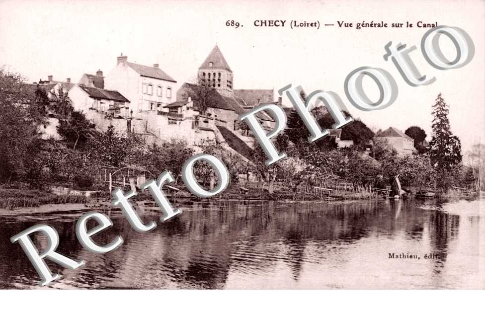 Vue generale sur le Canal