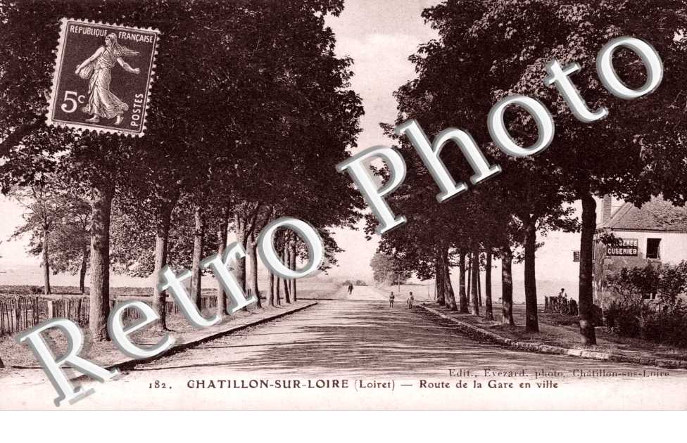 Route de la Gare en ville