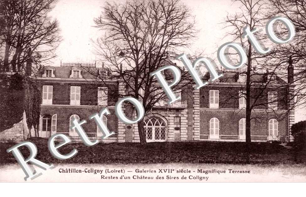 Restes d&#039;un chateau des Sires de Coligny