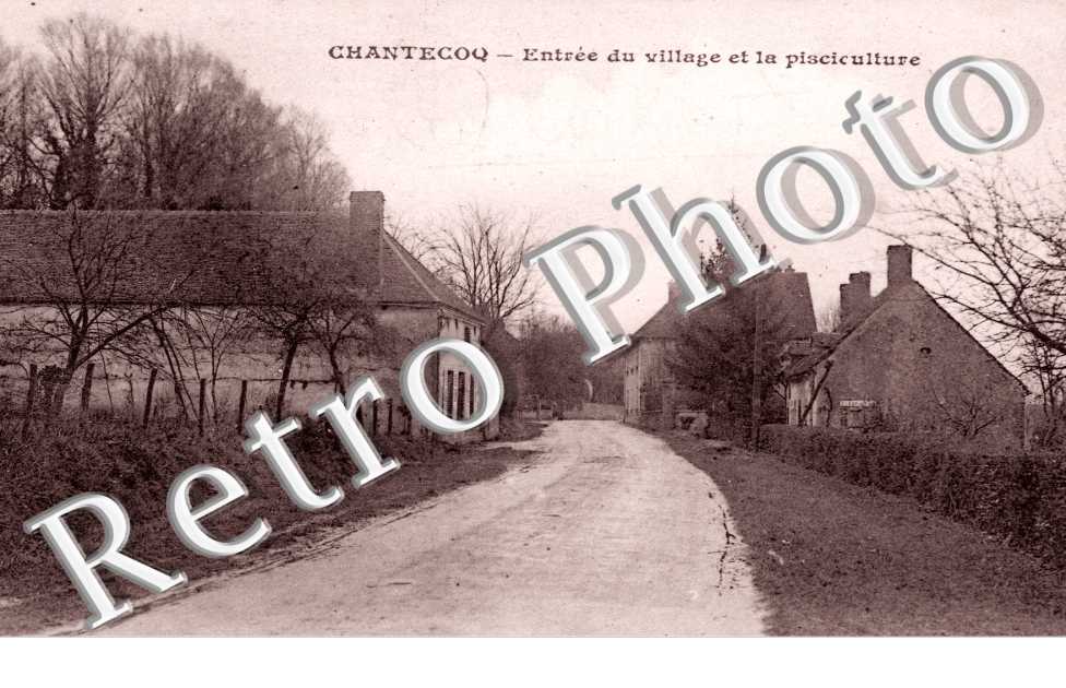 Entree du Village et la Pisciculture