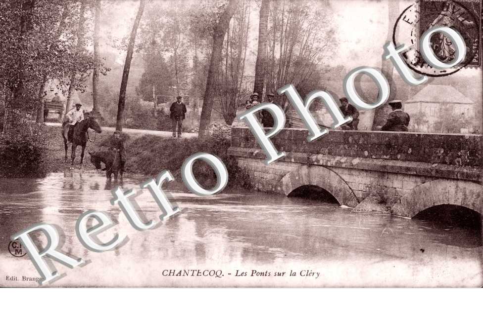 les ponts sur la Clery