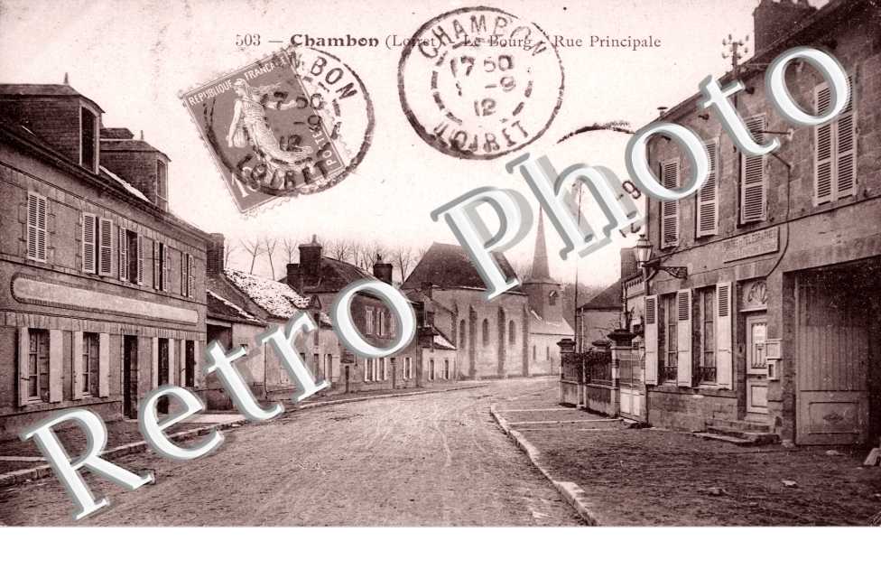 le bourg, rue principale