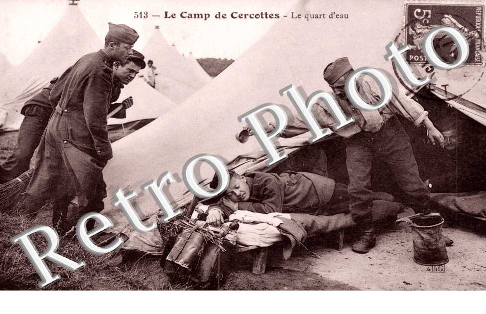 le camp de Cercottes, le quart d&#039;eau