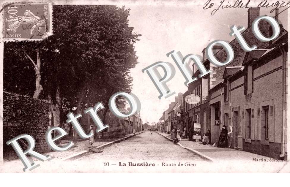 la Bussiere, route de Gien