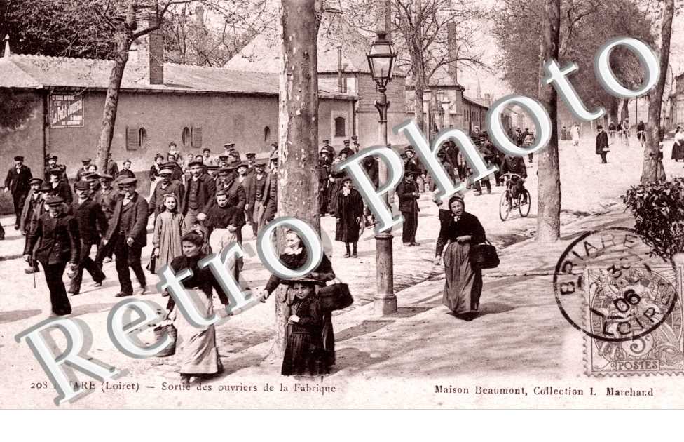 sortie des ouvriers de la fabrique