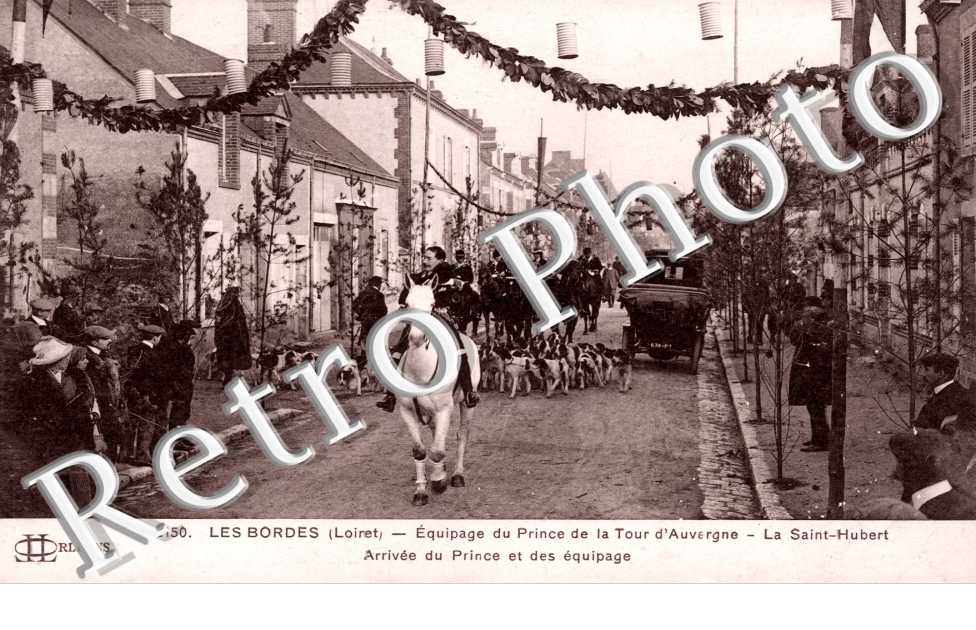 equipage du prince de la tour d&#039;Auvergne, la Saint Hubert