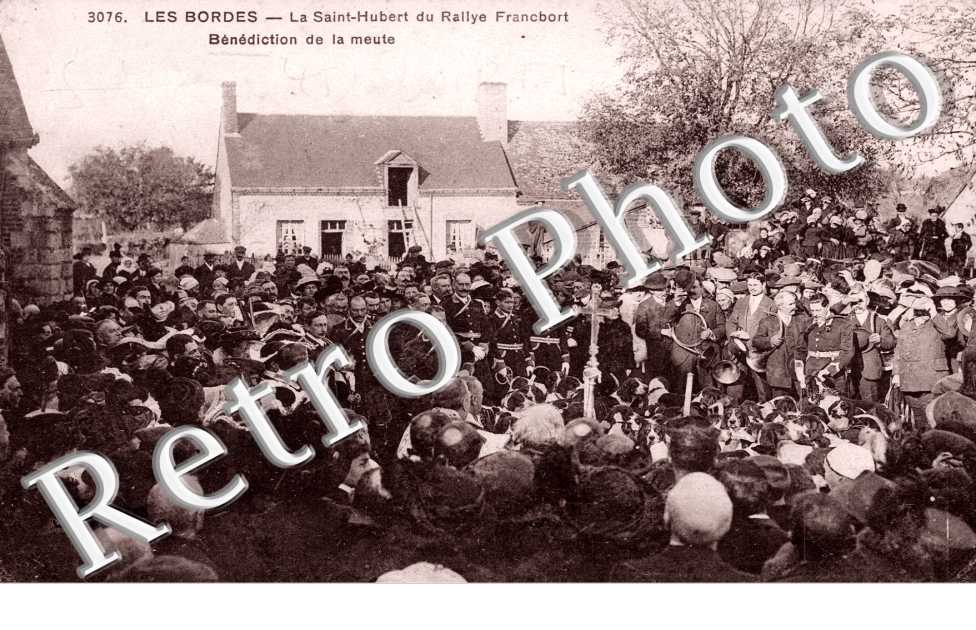 la Saint Hubert du rallye Francbort, benediction de la meute