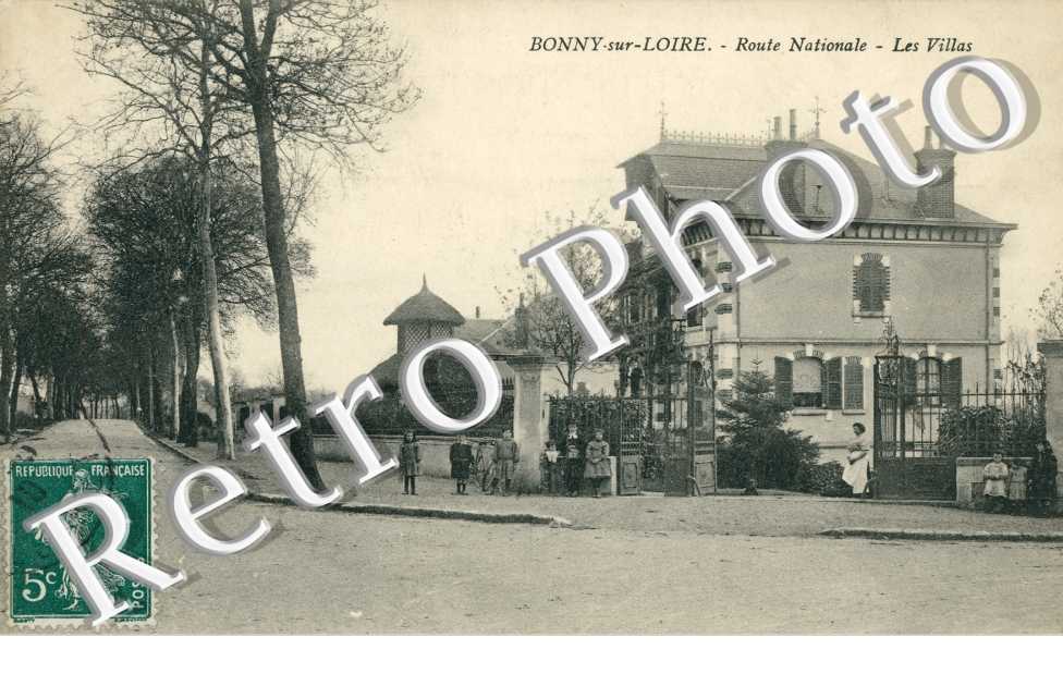 route nationale, les villas