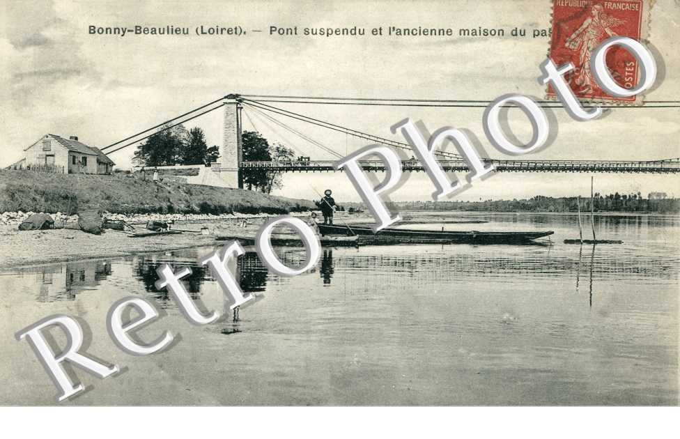 Pont suspendu et Ancienne Maison du Passeur