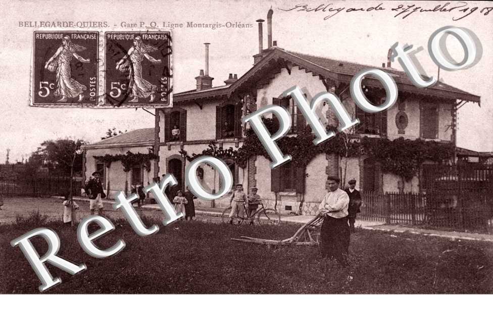gare P.O. ligne montargis orleans