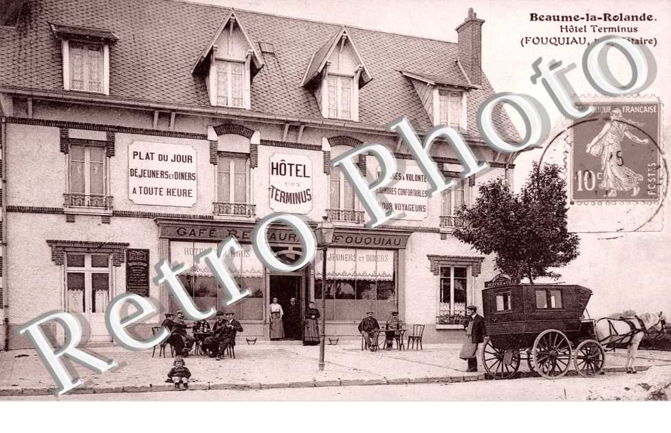 Hotel Terminus, Proprietaire Fouquiau