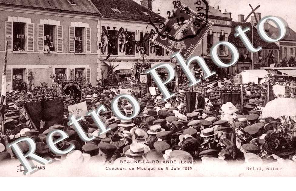 Concours de Musique du 9 juin 1912