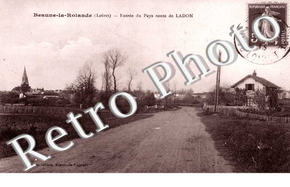 Entree du Pays, Route de Ladon