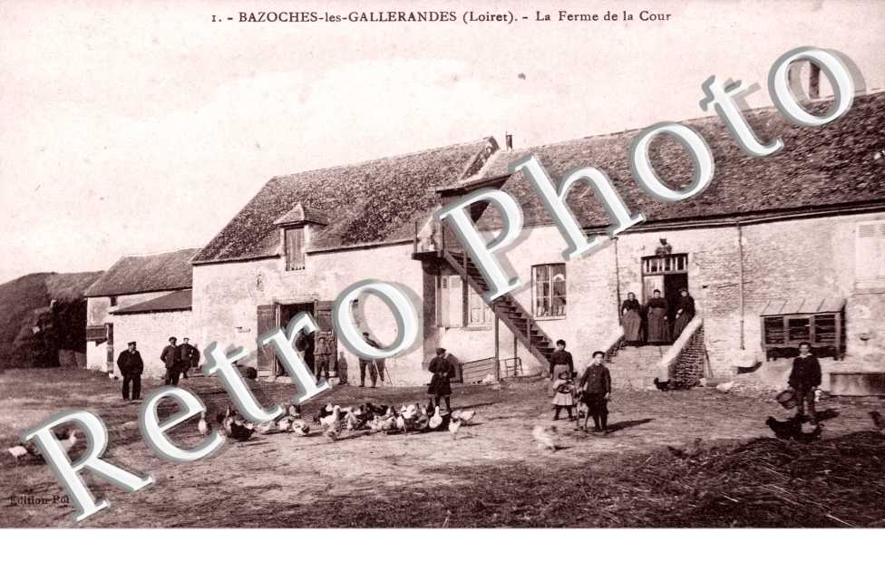 la ferme et la cour
