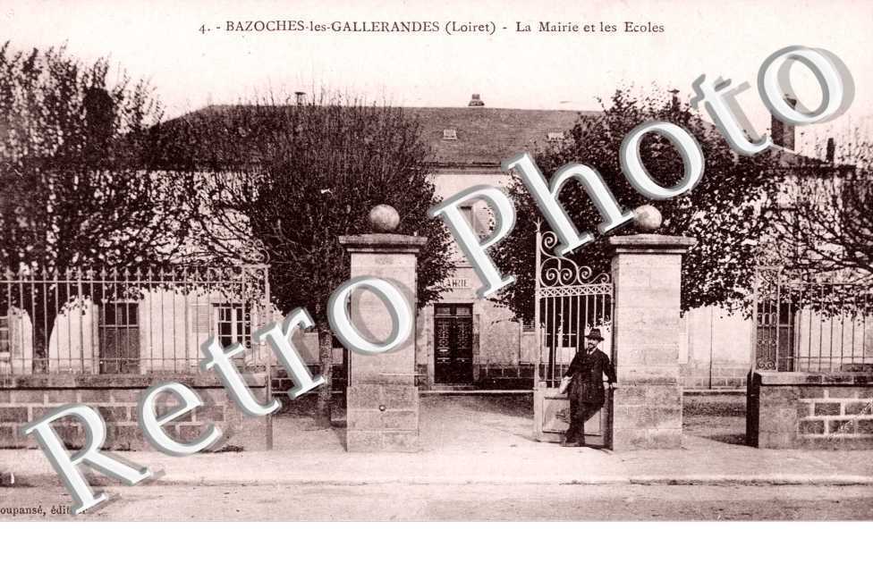 la mairie et les ecoles