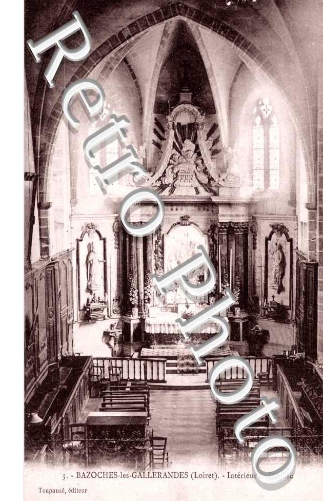 interieur de l'eglise