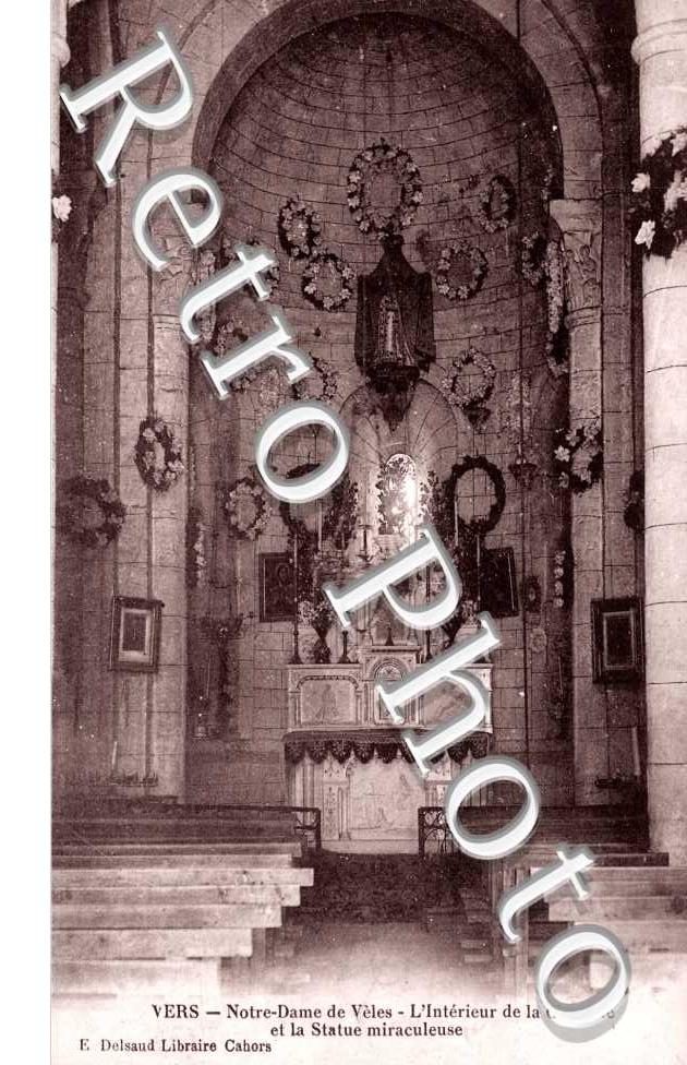 Notre-Dame de Veles, l&#039; interieur de la chapelle et la statue miraculeuse