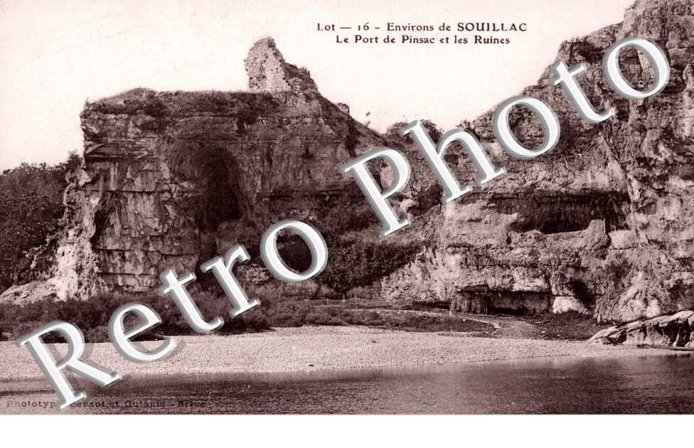 Le Pont de Pinsac et les ruines