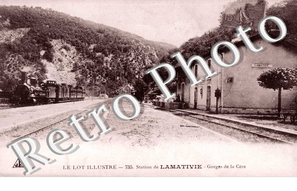 Station dans Les Gorges de la Cere
