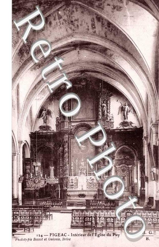 Interieur de l&#039;Eglise du Puy