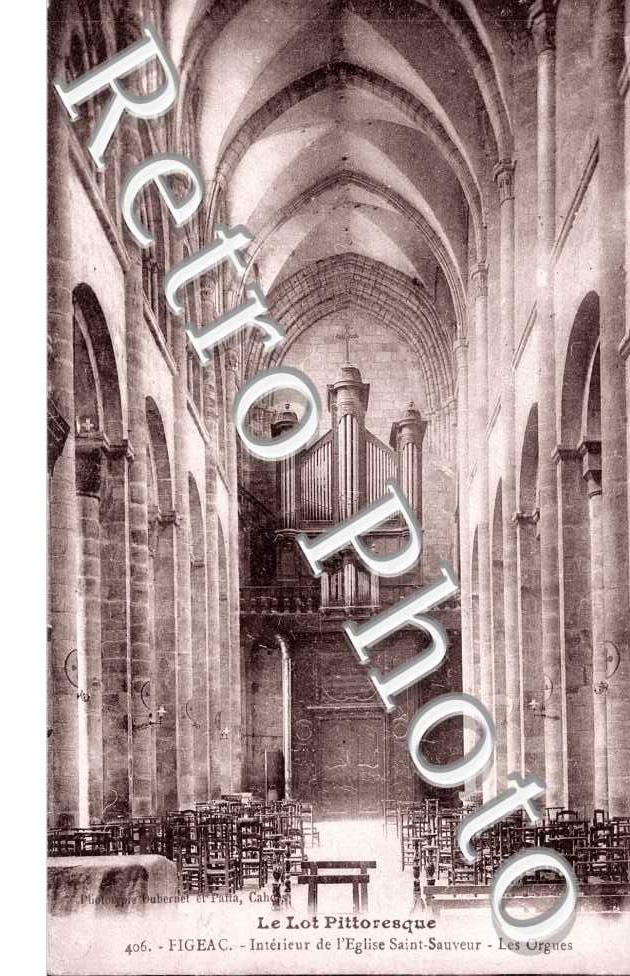 Interieur de l&#039;Eglise saint Sauveur - les Orgues