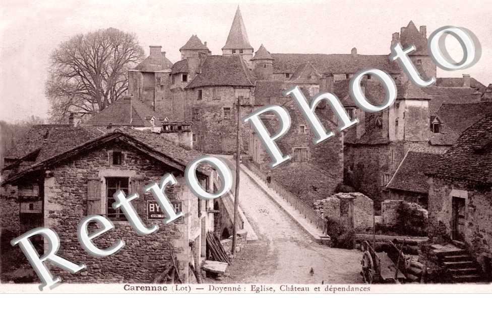 doyenne : eglise, chateau et dependances