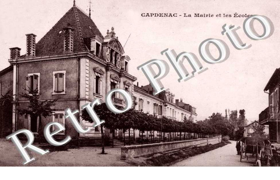 la mairie et les ecoles