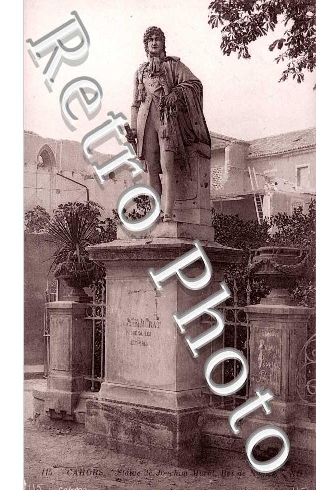 Statue de Joachim Marat Roi de Naples