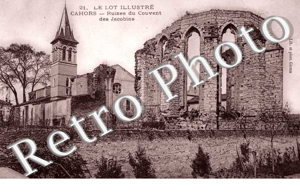 RUines du Couvent des Jacobins