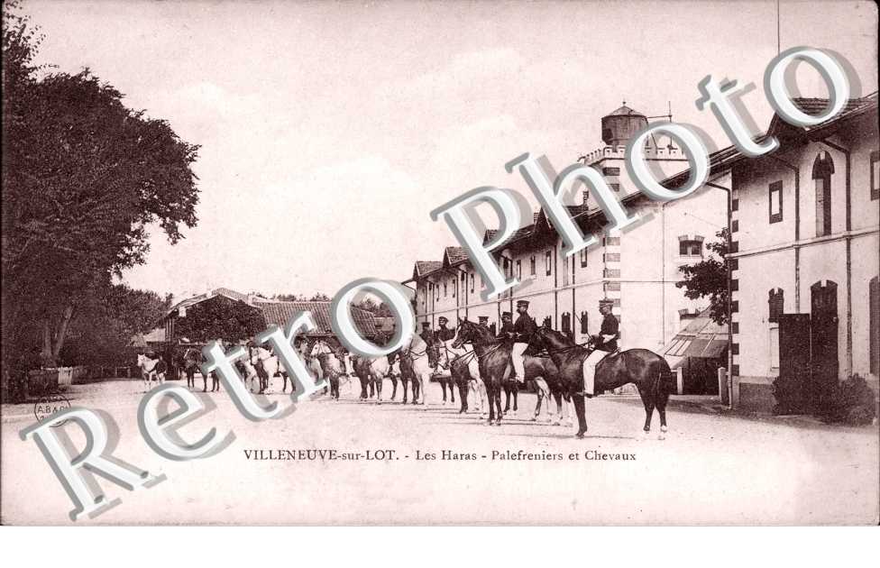 Les Haras - Palefreniers et chevaux