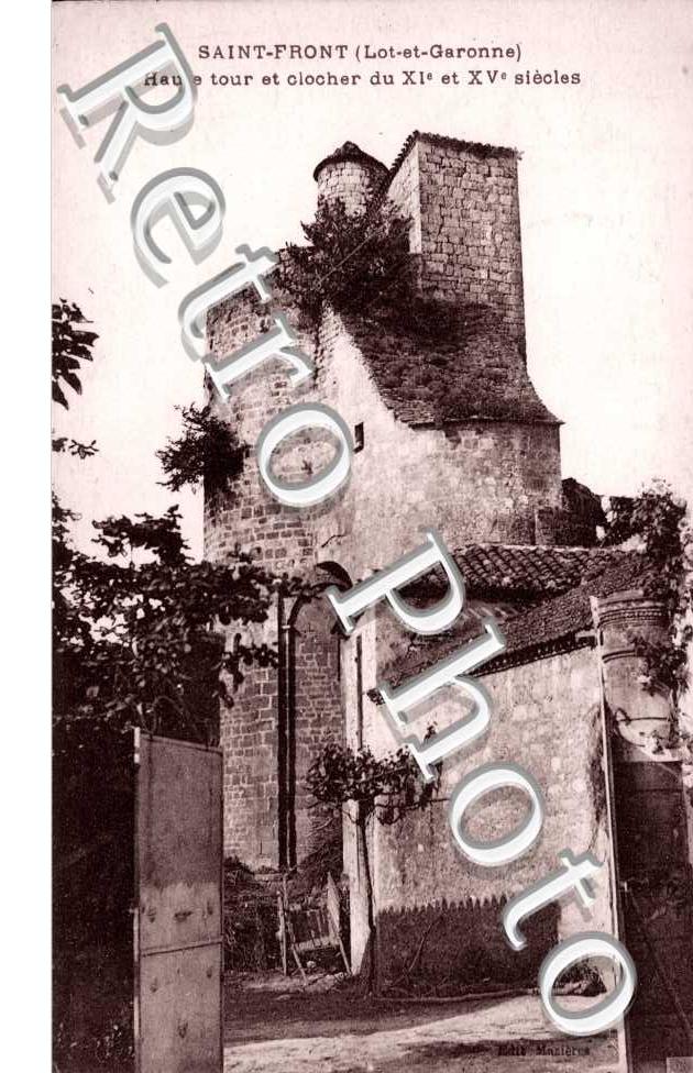 Haute tour et clocher du XI et XVe