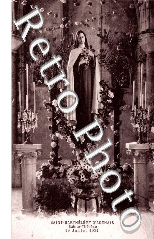 Sainte-Therese 19 juillet 1931 - religion