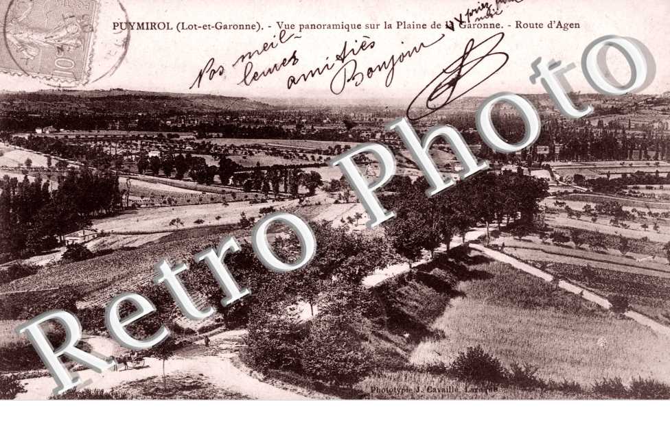 Vue generale, Route d&#039;Agen