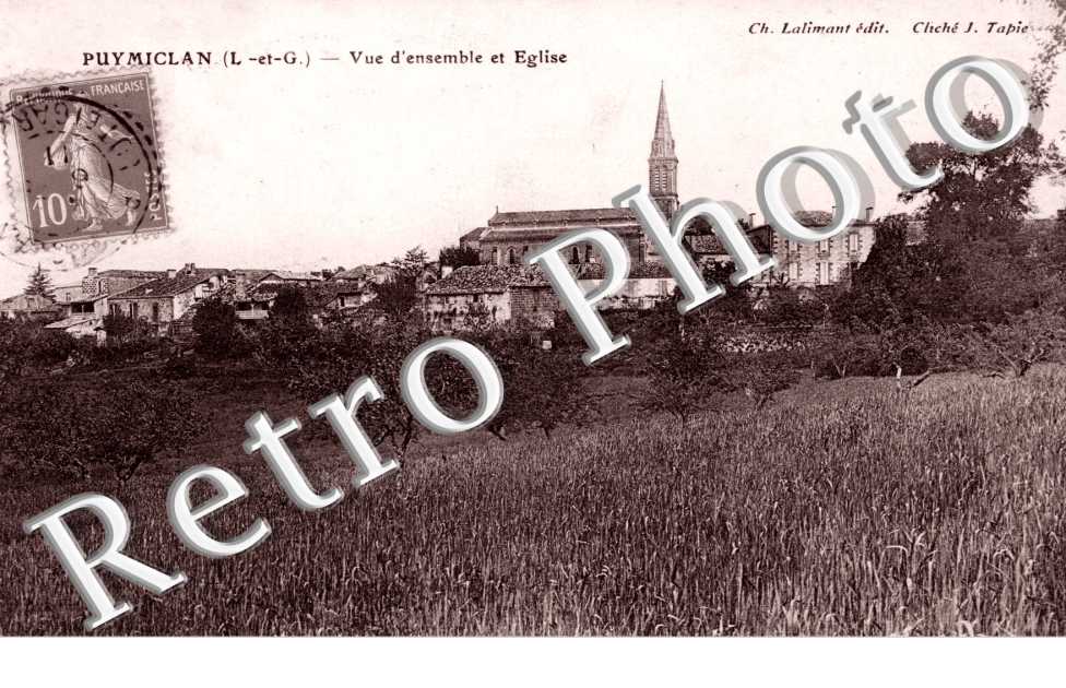 Vue d&#039;ensemble et l&#039;Eglise