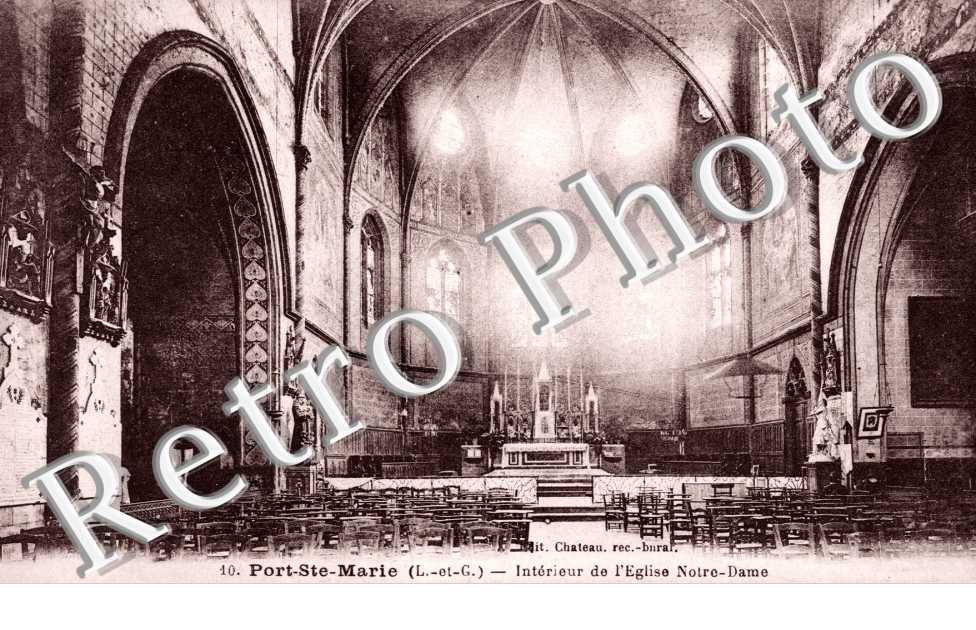 Interieur de l'Eglise Notre Dame
